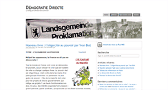 Desktop Screenshot of democratiedirecte.fr